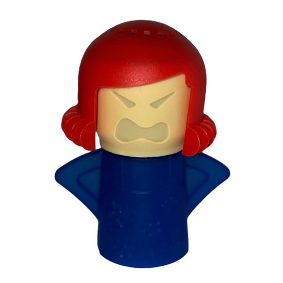 Angry Mama Microwave Steam Cleaner with Vinegar and Water (Free Microfiber cloth - Picture 3 of 7